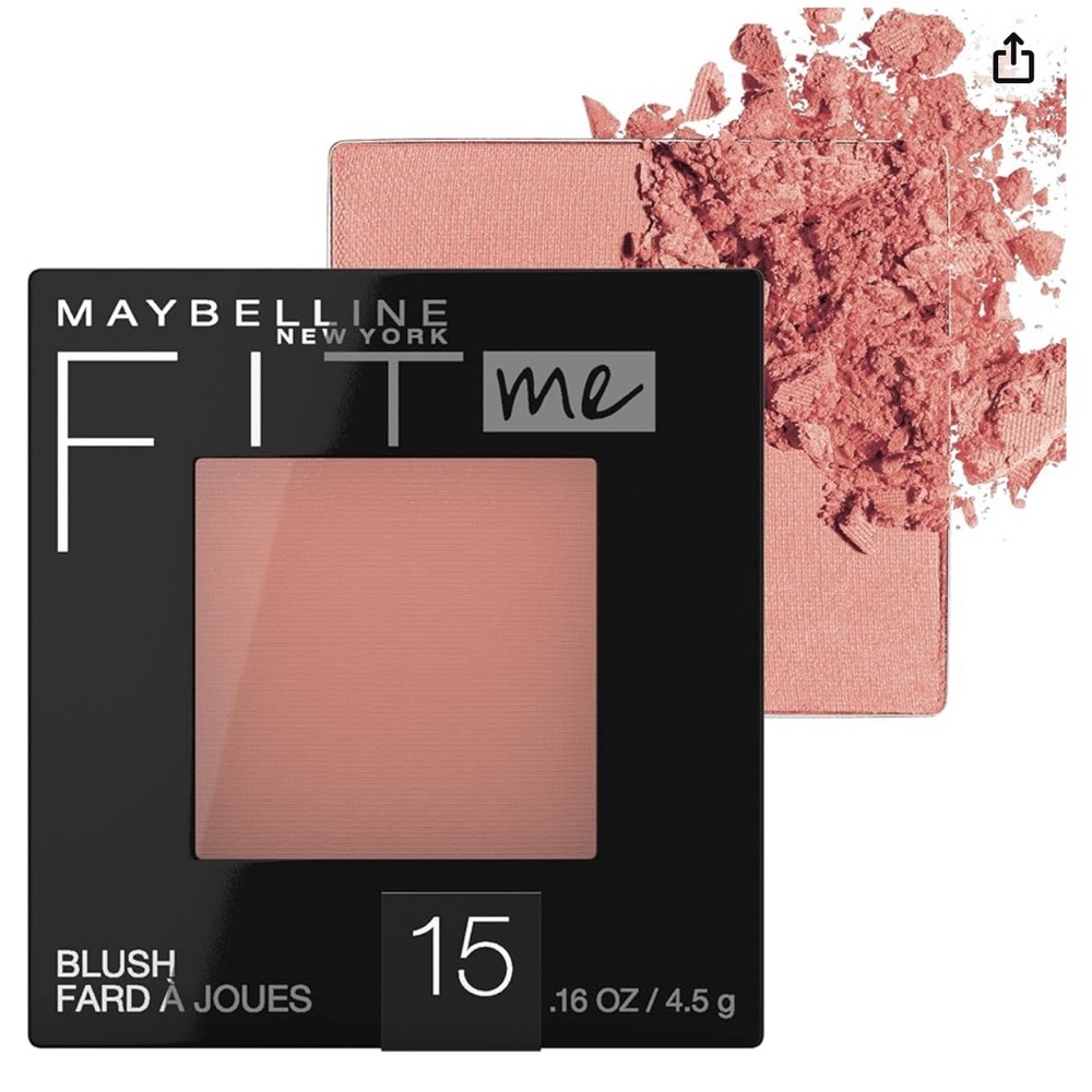MAYBELLINE FIT ME! BLUSH #(15) NIB - Picture 4 of 5